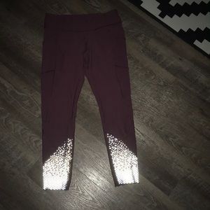 Tight stuff pant, size 8 RARE- Wine color